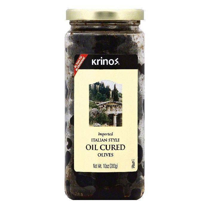 KeHE Distributors, LLC - Wholesale Olive Oil - Krinos Italian Style Oil Cured Olives, 10 OZ0