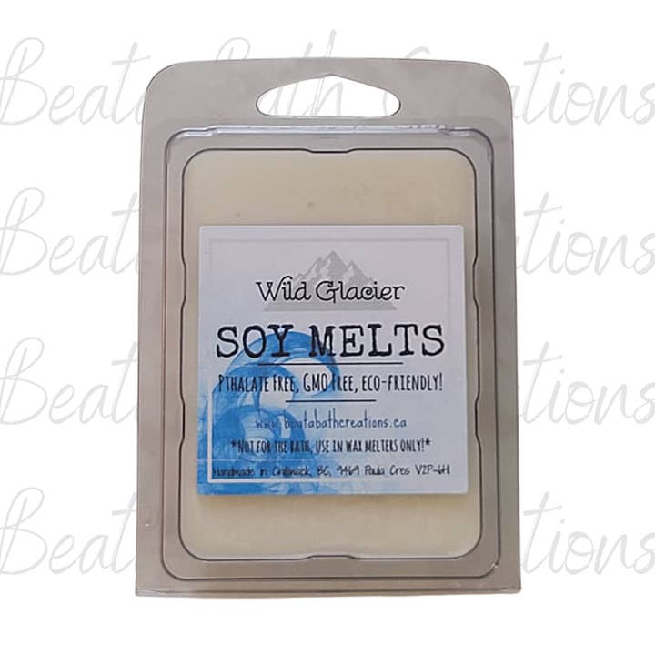 Soy Wax Melts - Wild Glacier for wholesale by Beata Bath Creations