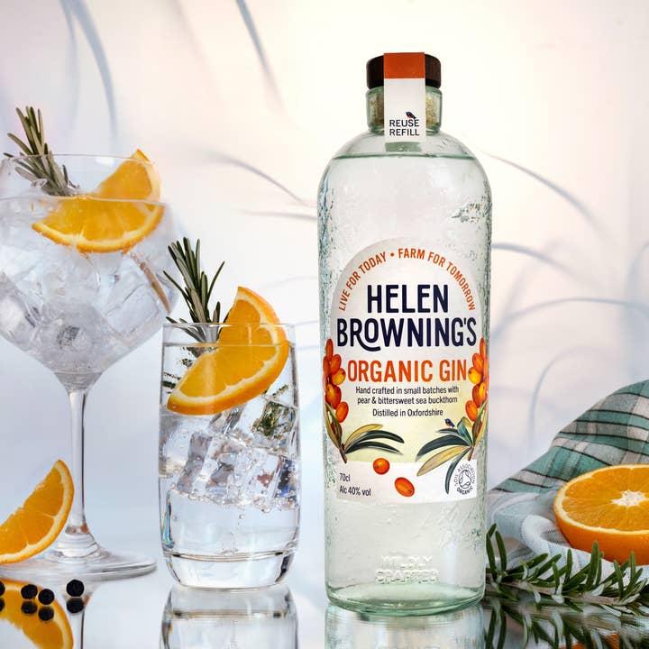 Helen Browning's Organic – wholesale Gin – Helen Browning's Organic Pear & Sea Buckthorn Gin 2