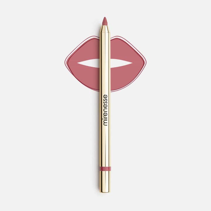 Mirenesse - Vendita all'ingrosso Matita/Liner per labbra - Matte Liner Duo antibacio - Nude Roses