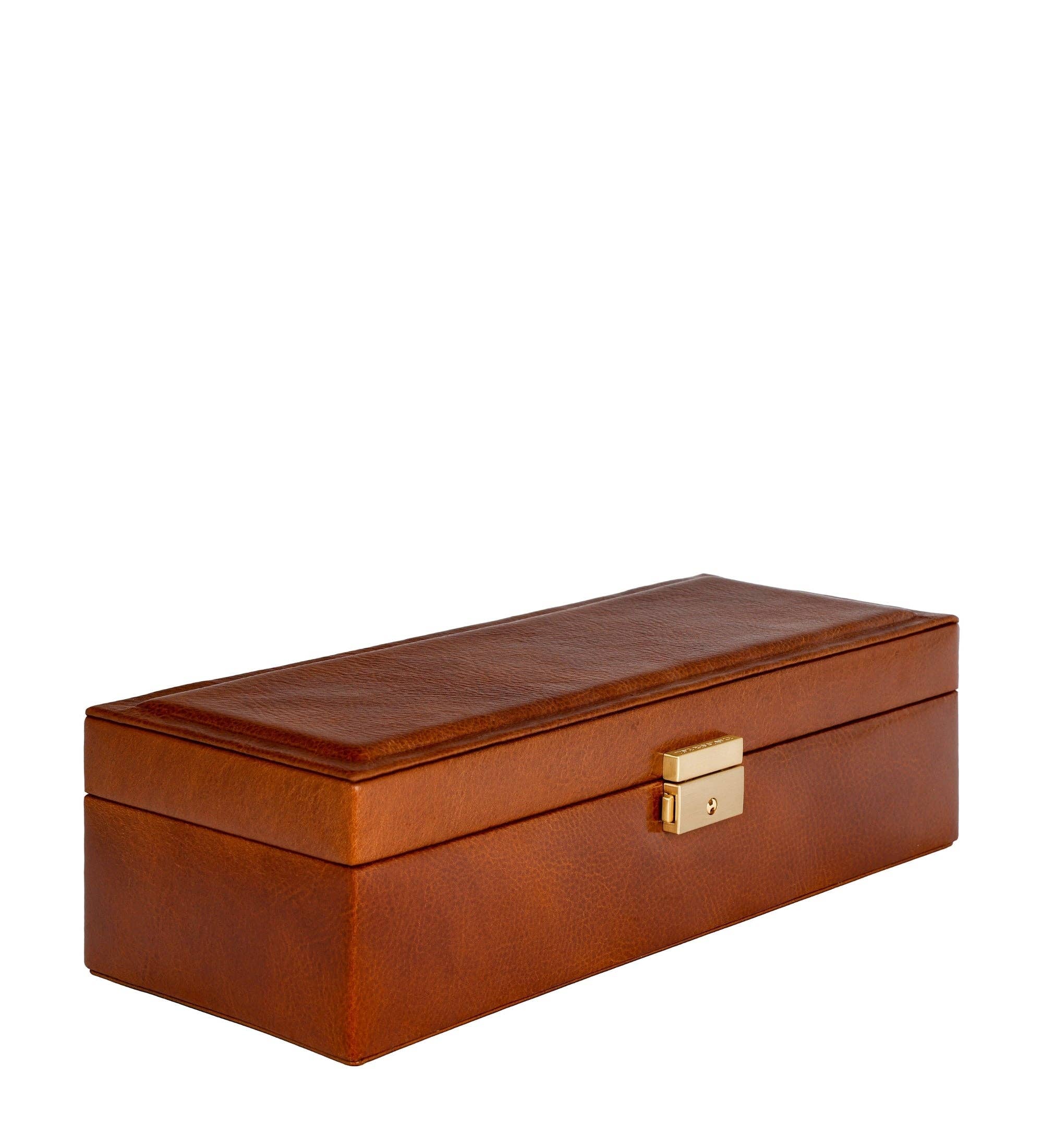 Time Resistance - Vente Boîte/rangement à bijoux - Boîte à montres en cuir Herzog, organiseur de montres41