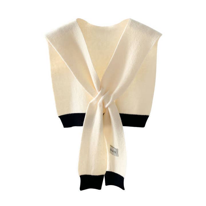 VividLux - Wholesale Wrap - Women's - Cozy Colorblock Knit Shawl7