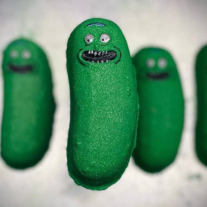Pickle Rick Bath Bomb for wholesale by Boil & Bubble