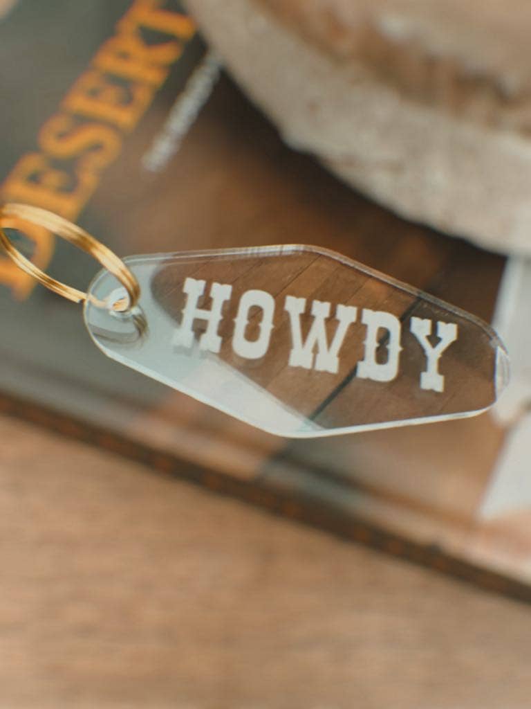 GoneWestDesigns - Wholesale Keychain - Women's - Howdy Keychain Western Keychain Minimalist Jewelry 4