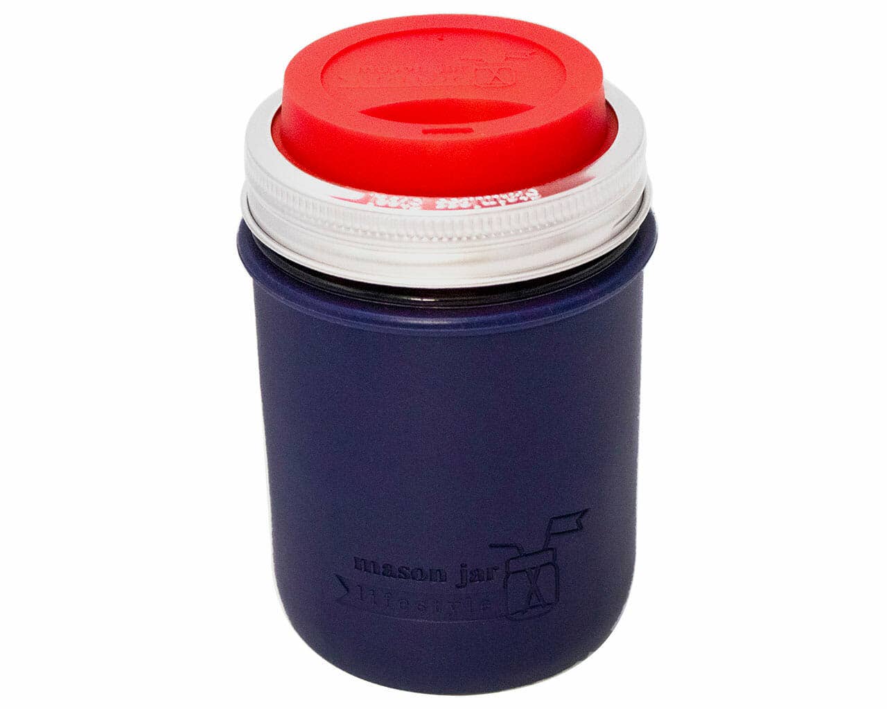 Mason Jar Lifestyle - Vente Housses de boisson - Manchon en silicone pour bocaux Mason à large ouverture de 16 oz10