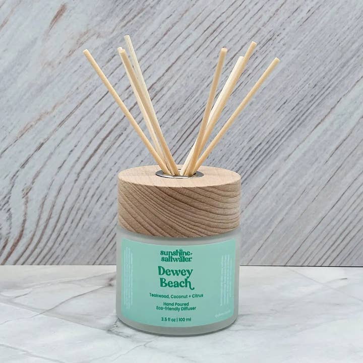 Dewey Beach | Reed Diffuser voor wholesale door Sunshine + Saltwater