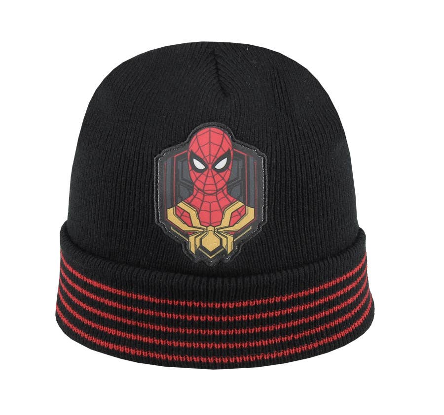 Complément Europe - Wholesale Beanie - Kids - Spider-Man beanie with stripe 7901896390