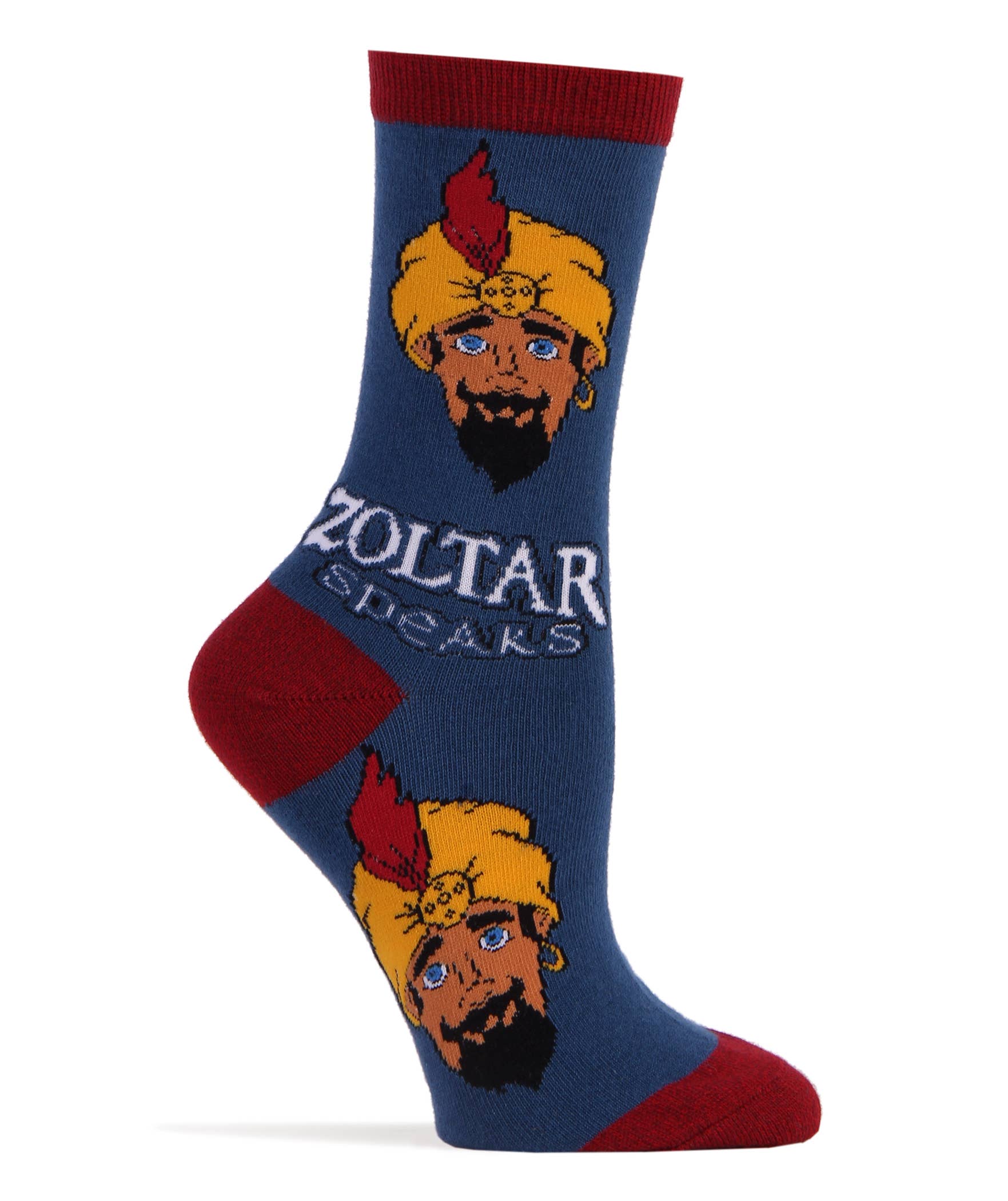 Oooh Yeah/Sock It Up/Oooh Geez Slippers - Wholesale Socks - Women's - Zoltar Speaks Again | Women's Cotton Crew Funny Socks2