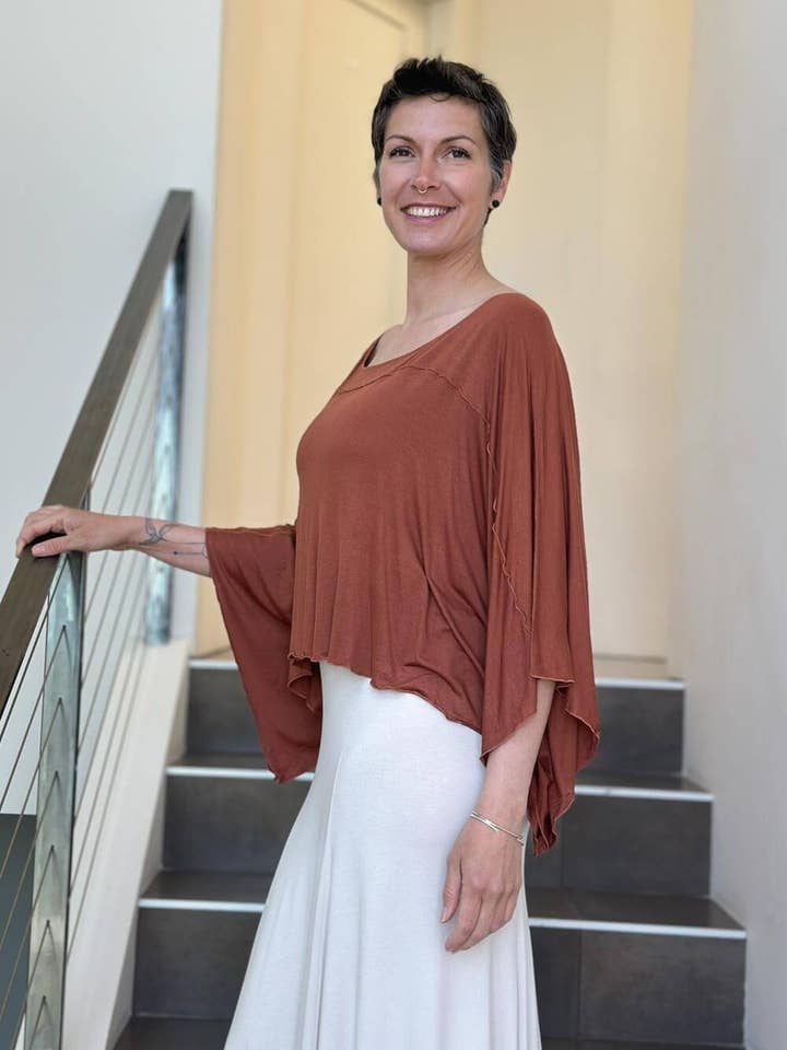 CARAUCCI - Wholesale Poncho - Women's - Poncho Top12