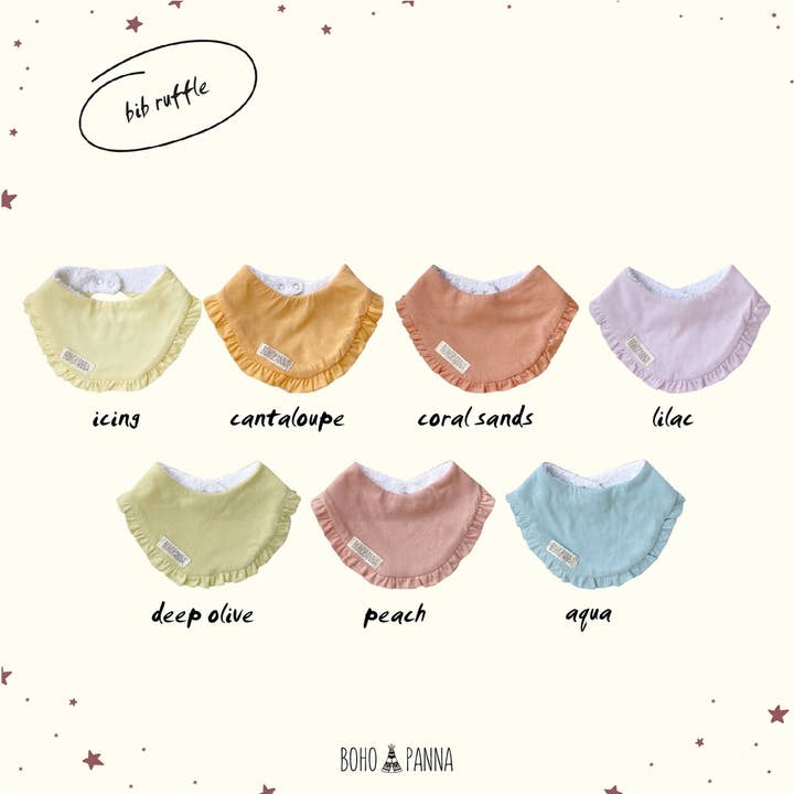 Kleine Tijntje - Wholesale Bib - Baby - BIB RUFFLE VOL 22