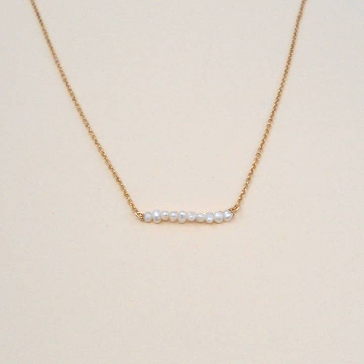 Collar barra de perlas para venta al por mayor de May Martin