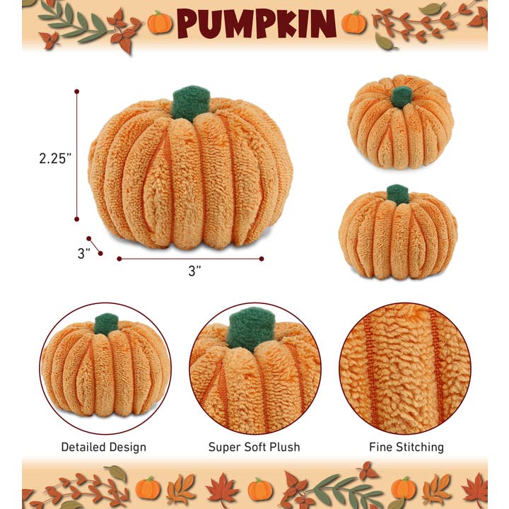 Cota Global - Wholesale Stuffed/Plush Toy - Kids & Baby - Plush - Small Pumpkin