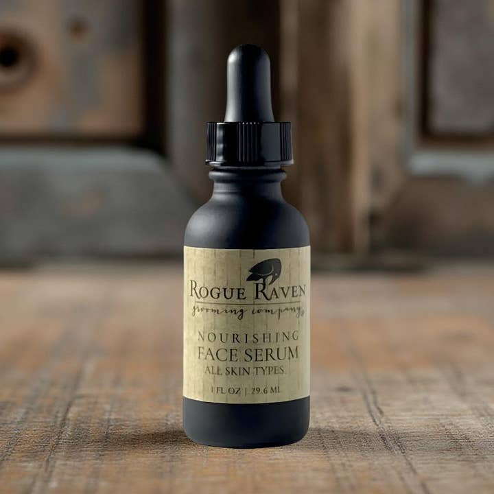 Nourishing Face Serum for wholesale by Rogue Raven Grooming Company