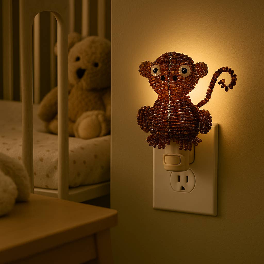 Beadworx By Extol Accessories Ltd. – wholesale Night light – Night Light, Monkey  Set of 24