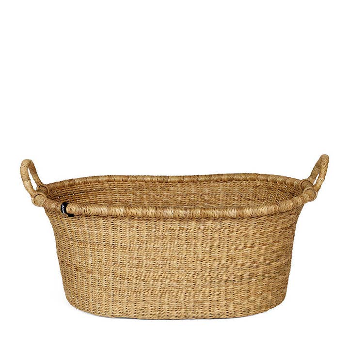 Cesto per biancheria Bolga | Naturale XXL per la vendita all'ingrosso da parte di Mifuko