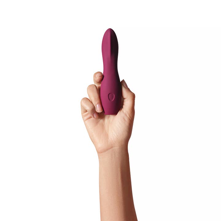 Dame Products - Wholesale Sex Toy - Dip, Versatile Classic Vibrator - Plum3