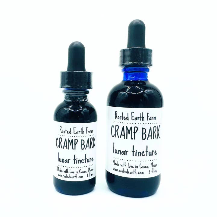Cramp Bark Tincture - 2 Size Options for wholesale by Rooted Earth Farm + Apothecary
