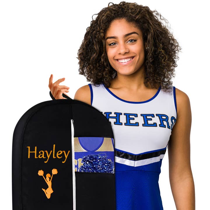 Gradzo - Wholesale Garment Bag - Unisex - Personalized Garment Hanger for Cheerleaders