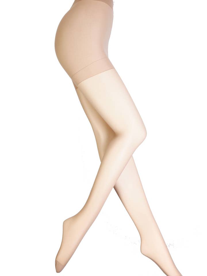 Sokisahtel I BestSockDrawer - Wholesale Tights - Women's - ECOCARE 20DEN Beige Tights for Women Eco-Friendly & Stylish
