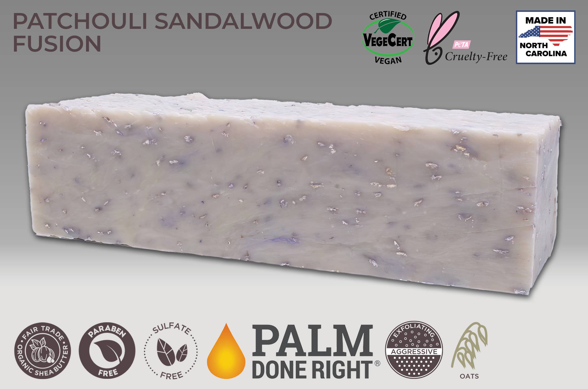 Adams Handmade Soap - Wholesale Bar Soap - Patchouli Sandalwood Soap1