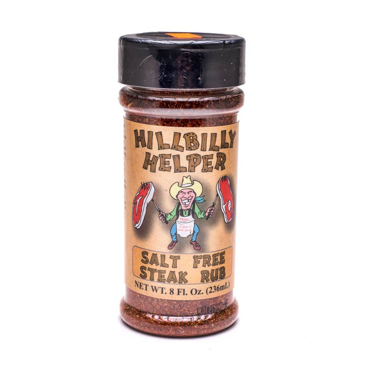 Hillbilly Helper Smokey BBQ Rub for wholesale by Hillside Orchard Farms