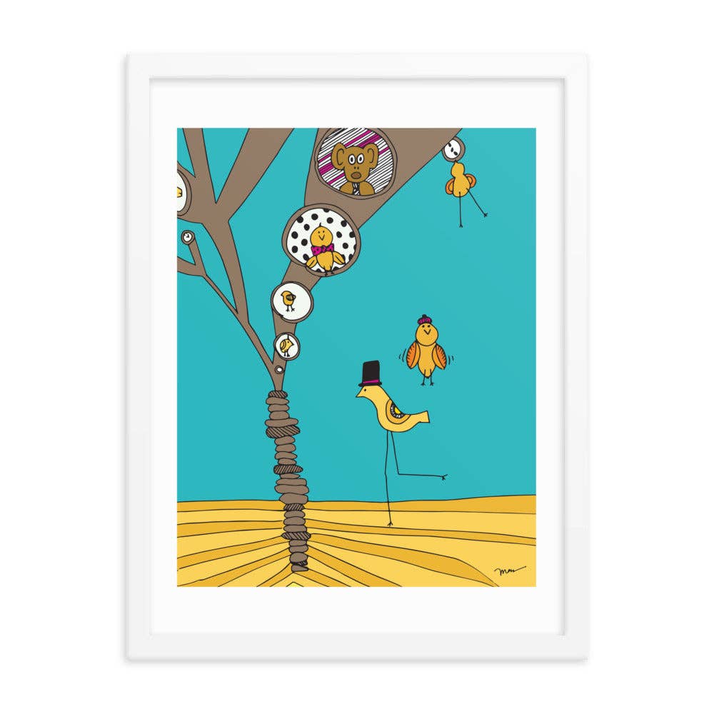 The MoMeMans - Wholesale Art Print - Treehouses Print7