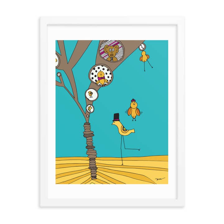 The MoMeMans - Wholesale Art Print - Treehouses Print7
