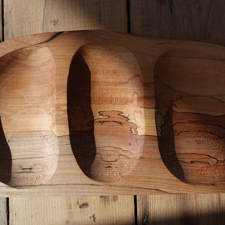 The Gant Collective - Wholesale Serving Tray - Indiana Spalted Maple Serving Tray1