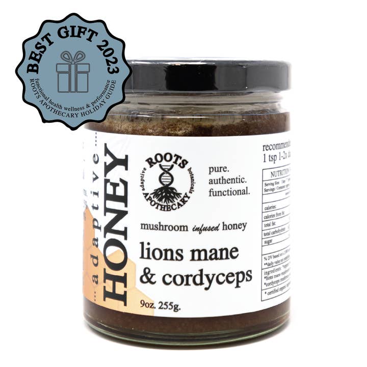 Roots Apothecary - Wholesale Honey - adaptive honey. lion's mane & cordyceps1