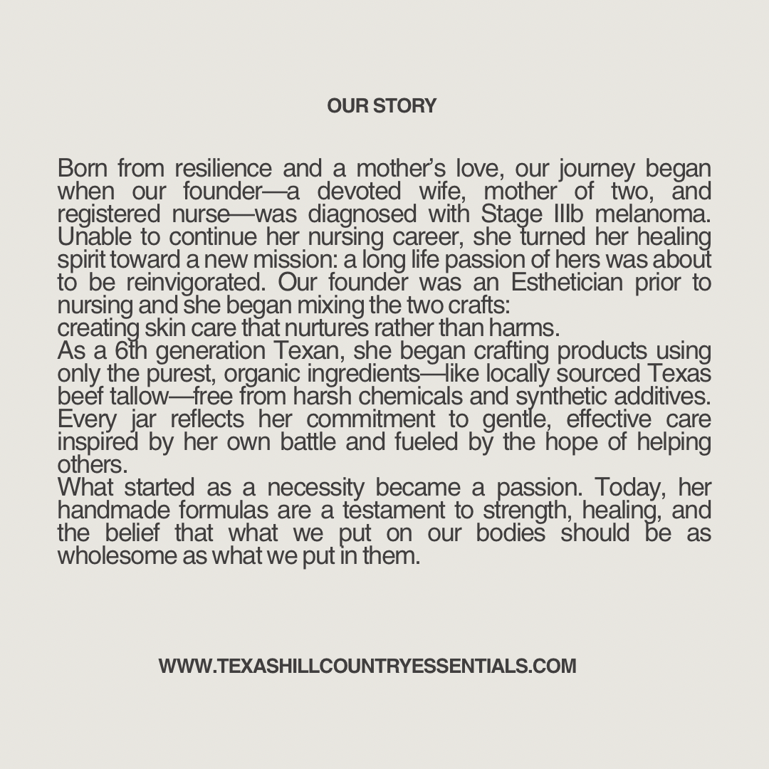 Texas Hill Country Essentials - Wholesale Body Cream/Lotion - Wide Open Spaces- Whipped Beef Tallow Moisturizer7