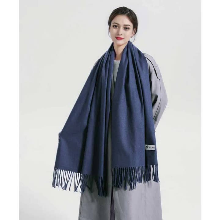 SERENITA - Wholesale Scarf - Women's - Cashmere Blend Evening Scarves Pashmina Wraps Shawls