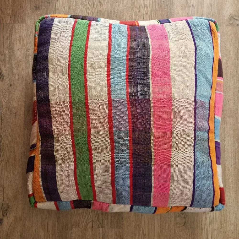 High crafty – cama - Cão por atacado – Capa de Almofada para Cão Marroquina Feita à Mão – Têxtil Vintage para Chão16