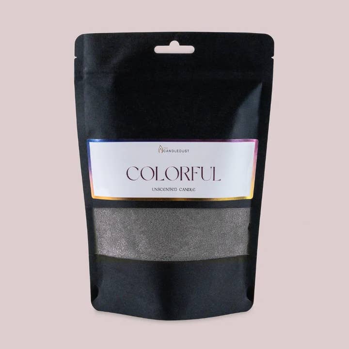 The Candledust – wholesale DIY-pysselkit – Grå Oparfymerat Ljus Sand 330g påfyllning + 5 vekar0