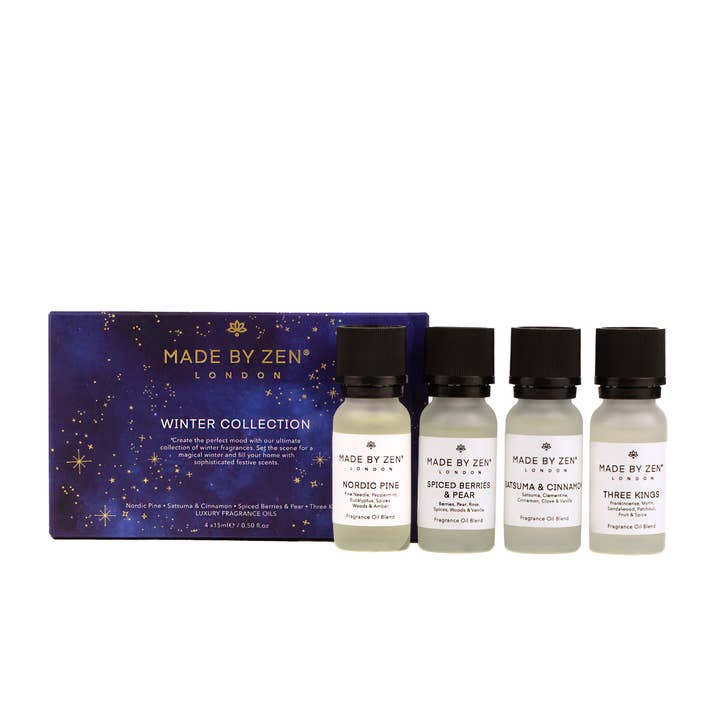 Signature Fragrance Oil Gift Set - Winter Collection for wholesale by Made By Zen