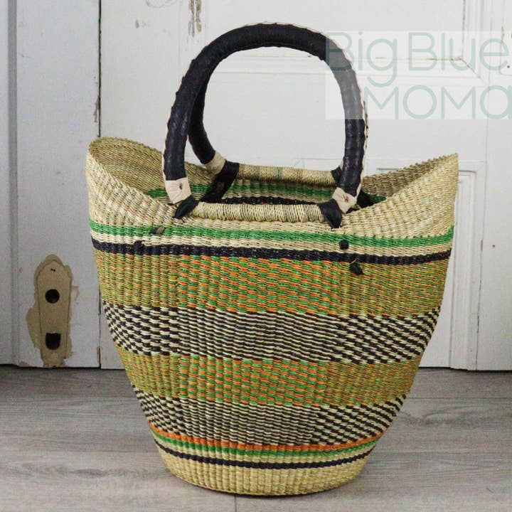 Big Blue Moma - Wholesale Grocery/Shopping Bag - U Shopper Large - Traditional Palette39