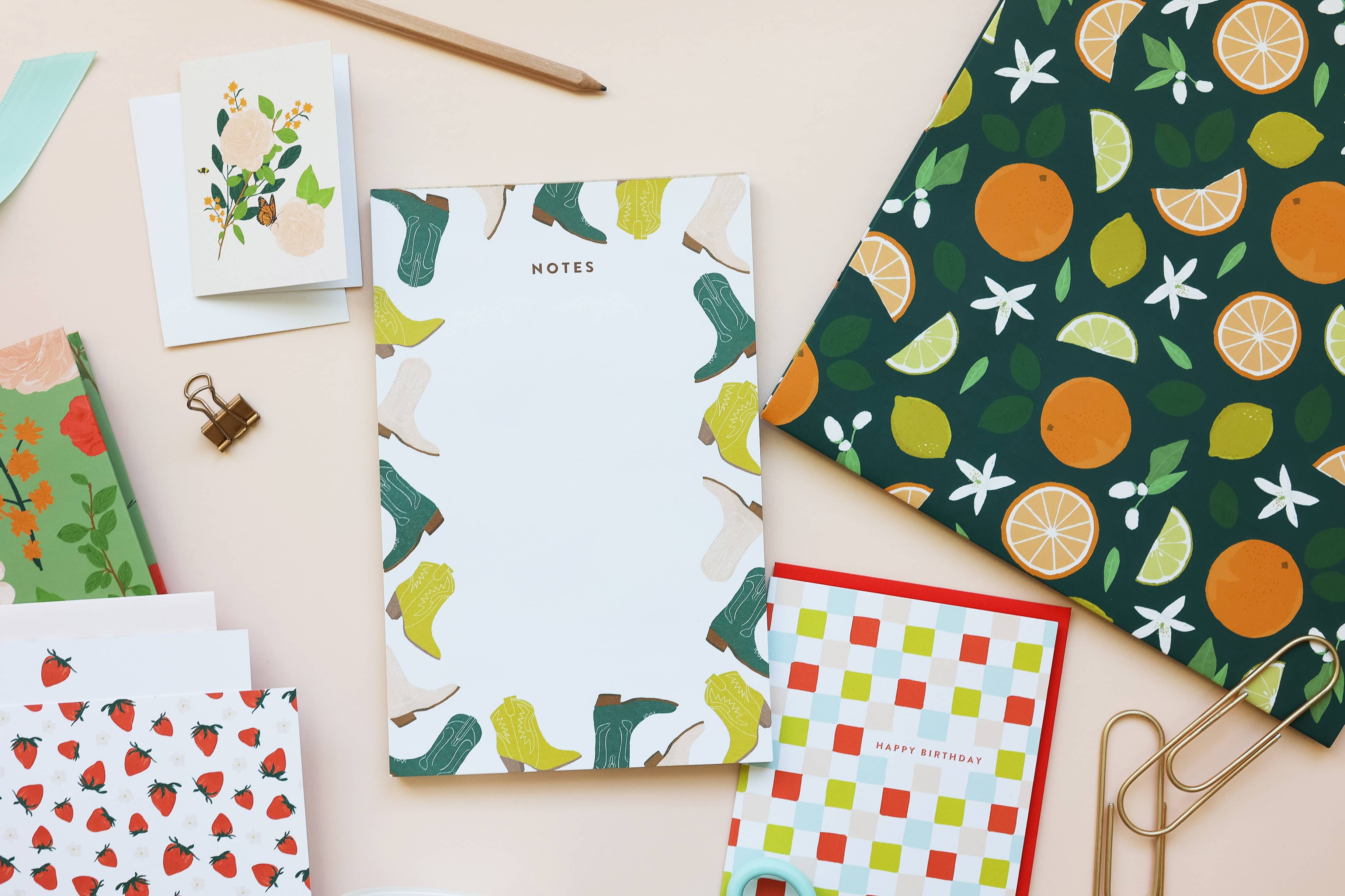 Joy Paper Co. - Wholesale Gift Bag - Citrus & Floral Gift Bag3