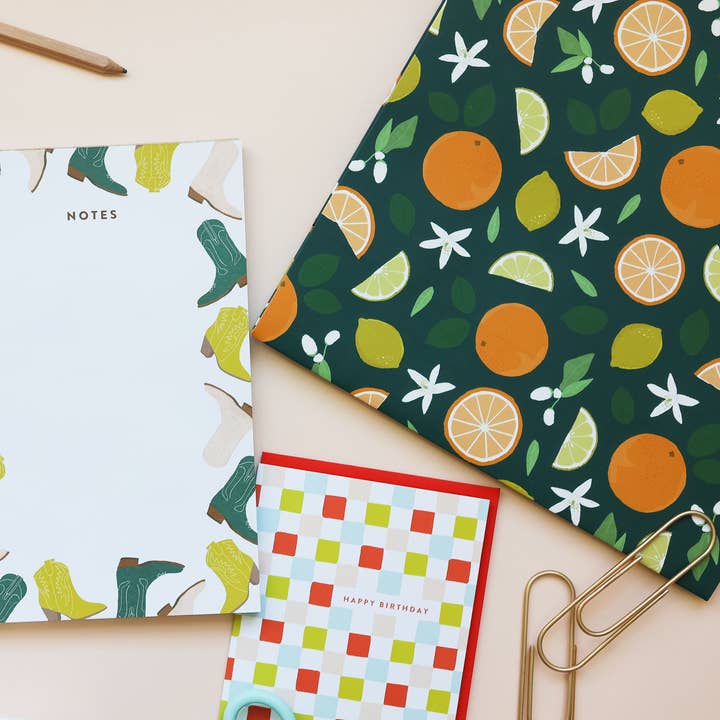 Joy Paper Co. - Vendita all'ingrosso Buste regalo - Borsa Regalo Agrumi e Fiori3