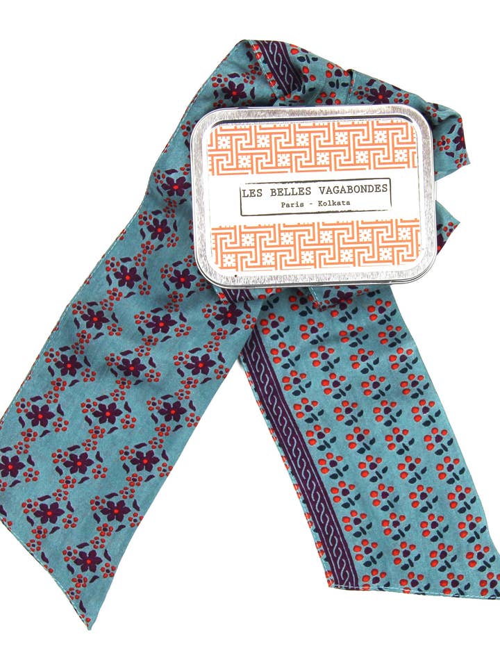 Nicky Prune Purple Headband for wholesale by Les Belles Vagabondes