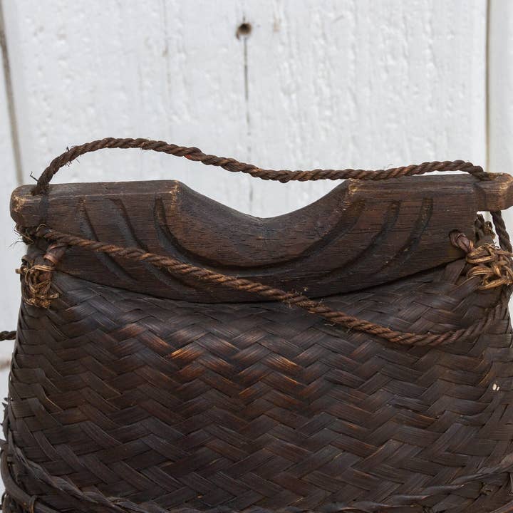 De-cor - Wholesale Basket - Mid 20th Century Thai Tribal Basket2