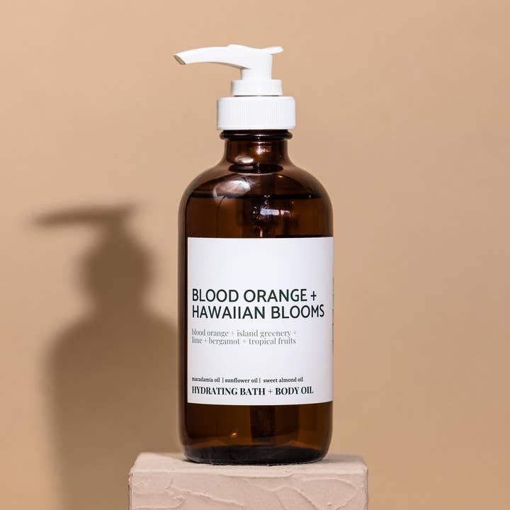 Modern Makers Provisions - Vente Huile pour le bain/corps - Orange sanguine + Sauge des bois0