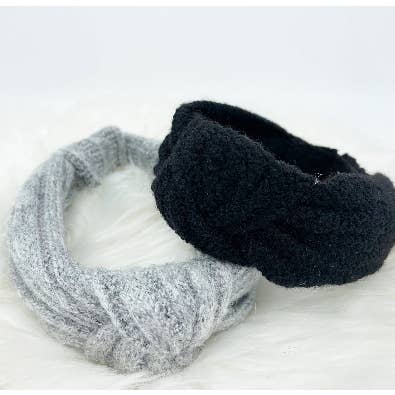 littletwinkleco – wholesale Pannband - Dam – Stickat pannband | Twist Knuten Chunky Stickat pannband