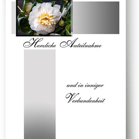 Anteilnahme / Trauer / Trost / Grußkarte / 819261 für den Großhandel von Yabué