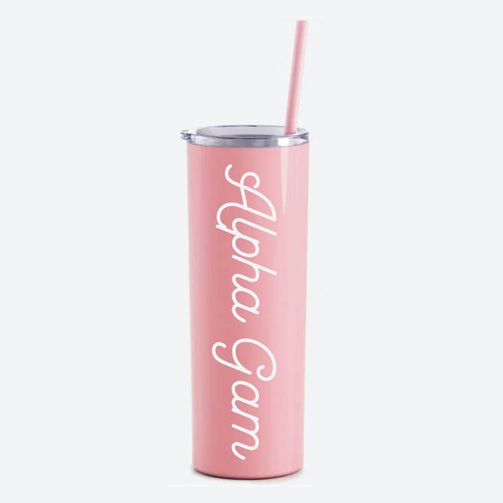 Golden Sol Collective - Wholesale Insulated Mug/Tumbler - Alpha Gamma Delta, Alpha Gam Sorority Tumbler Cup