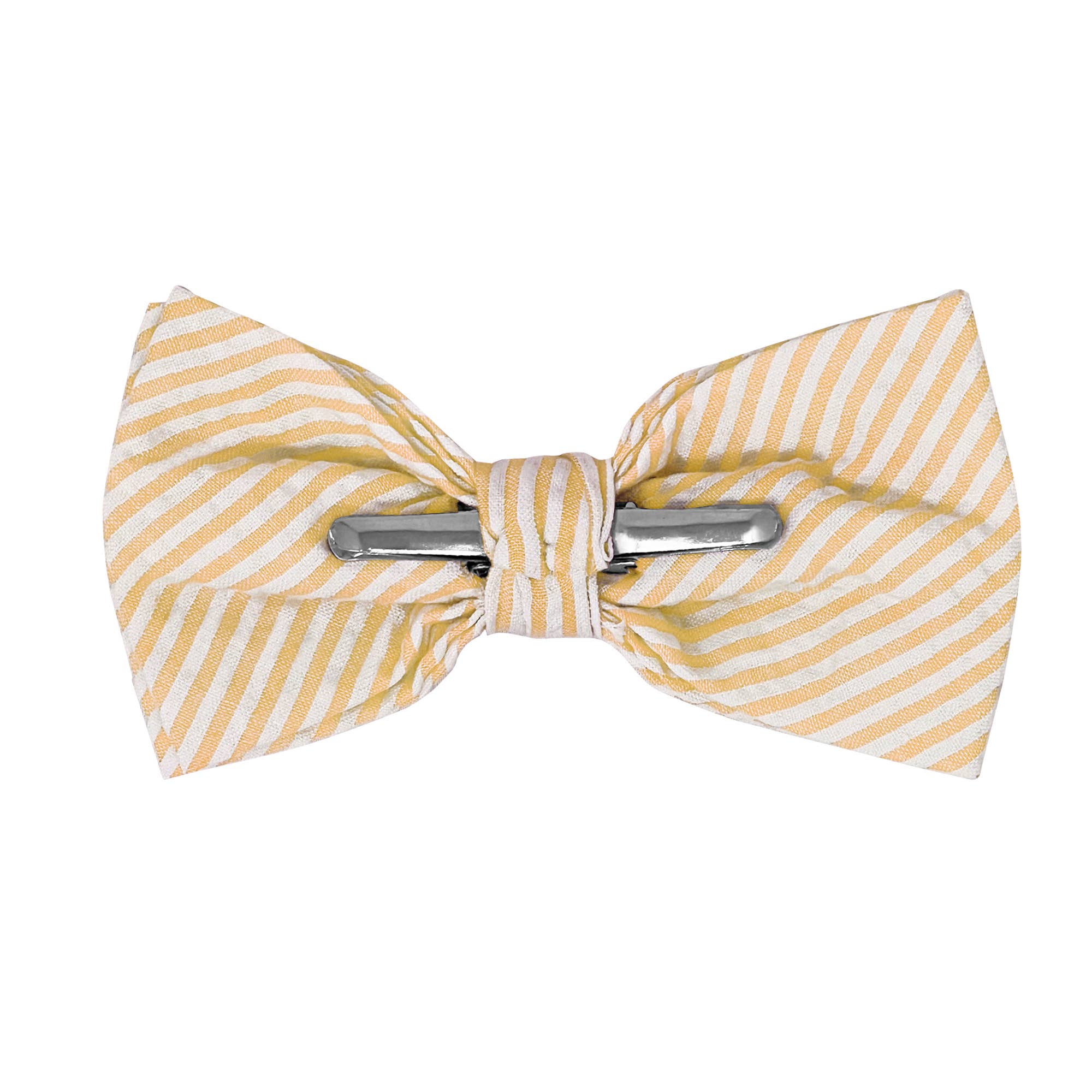 Jacob Alexander - Wholesale Bow Tie - Men's - Men's Seersucker Striped Bow Tie54