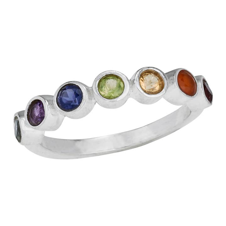 Bague Chakra Never a Dull Moment pour la vente par Tiger Mountain Jewelry