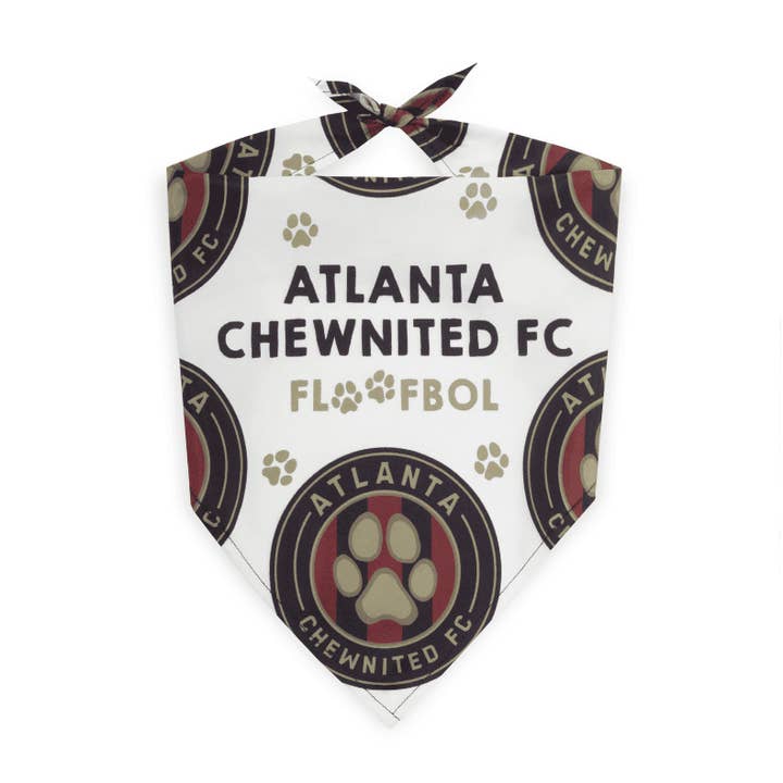Floofball - Wholesale Pet Bandana - Dog - Atlanta Chewnited Dog Bandana4