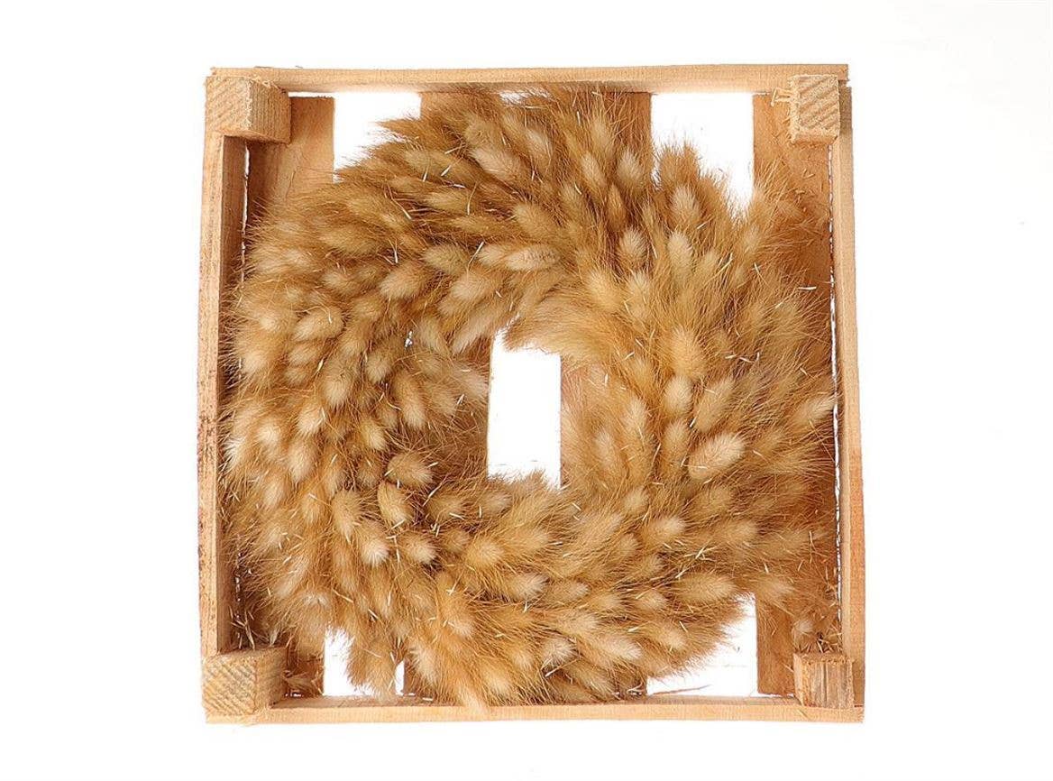 Dutch Flower Studio – wholesale Wreath – Wreath - dried flowers - lagurus - decoration3