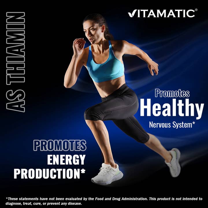 Vitamatic - Wholesale Oral Supplement/Vitamin - Vitamatic Vitamin B1 100mg | 250 Tablets3