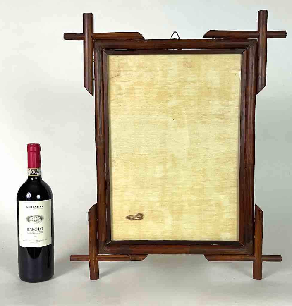 The Niger Bend - Wholesale Picture Frame - Bamboo Vertical Picture Frame: Cross-Corners Design  4 sizes5