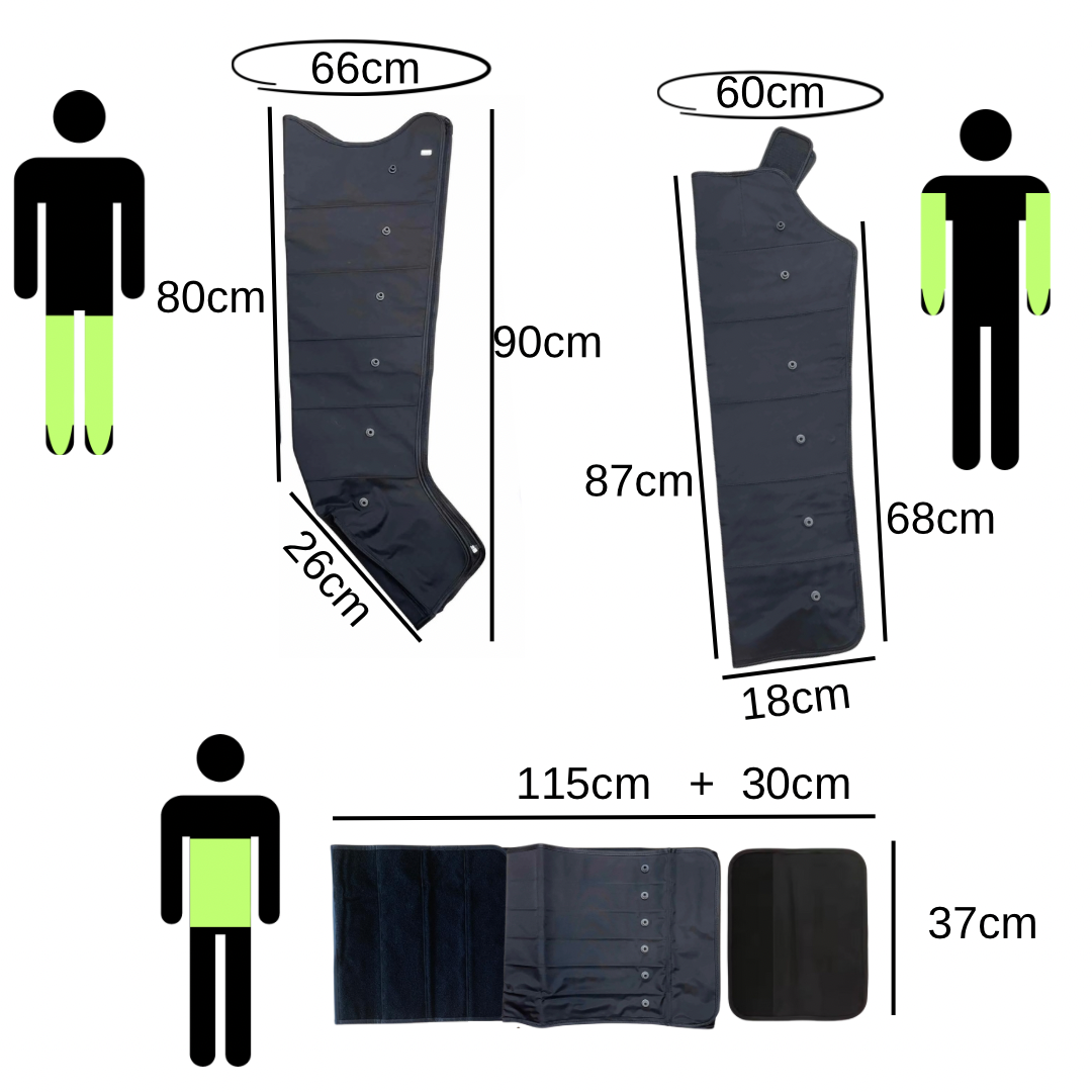 Nice Stuff Sales - Wholesale Body Massager - Pressotherapy machine / full body massager with 5 devices7